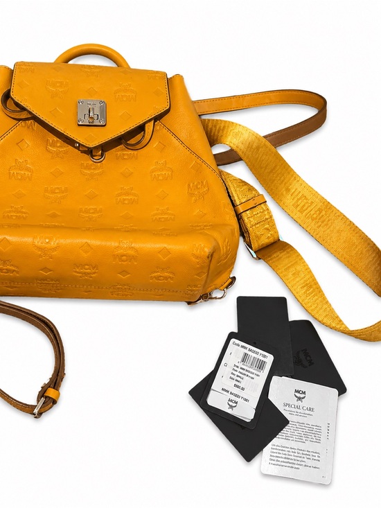 MCM Handbags - Like New MCM Backpack or Crossbody with Authenticity Card